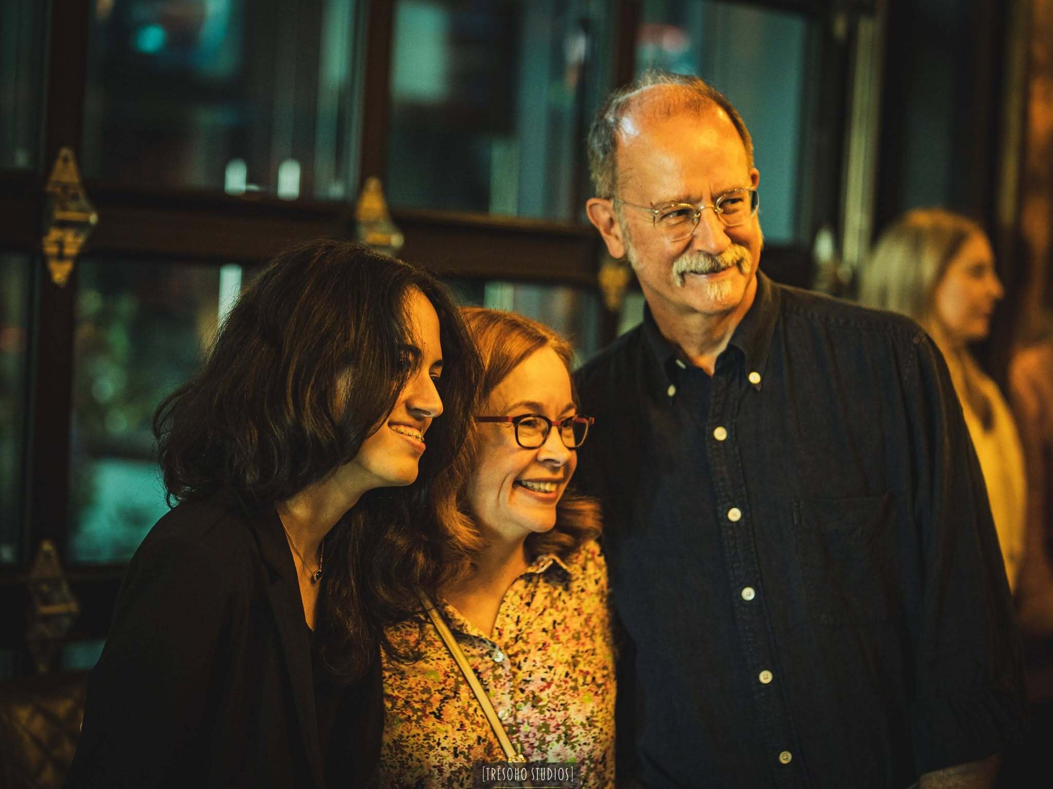 Gabby Farinas with Tamara Titus & Lane Jacobs in 2023. Photo by TrèSoho Studios.