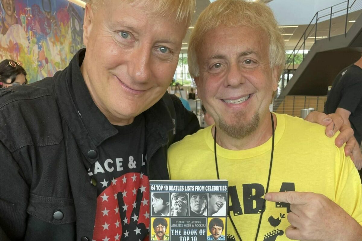 Gregg Bissonette FF2023 4 with Charles Rosenay