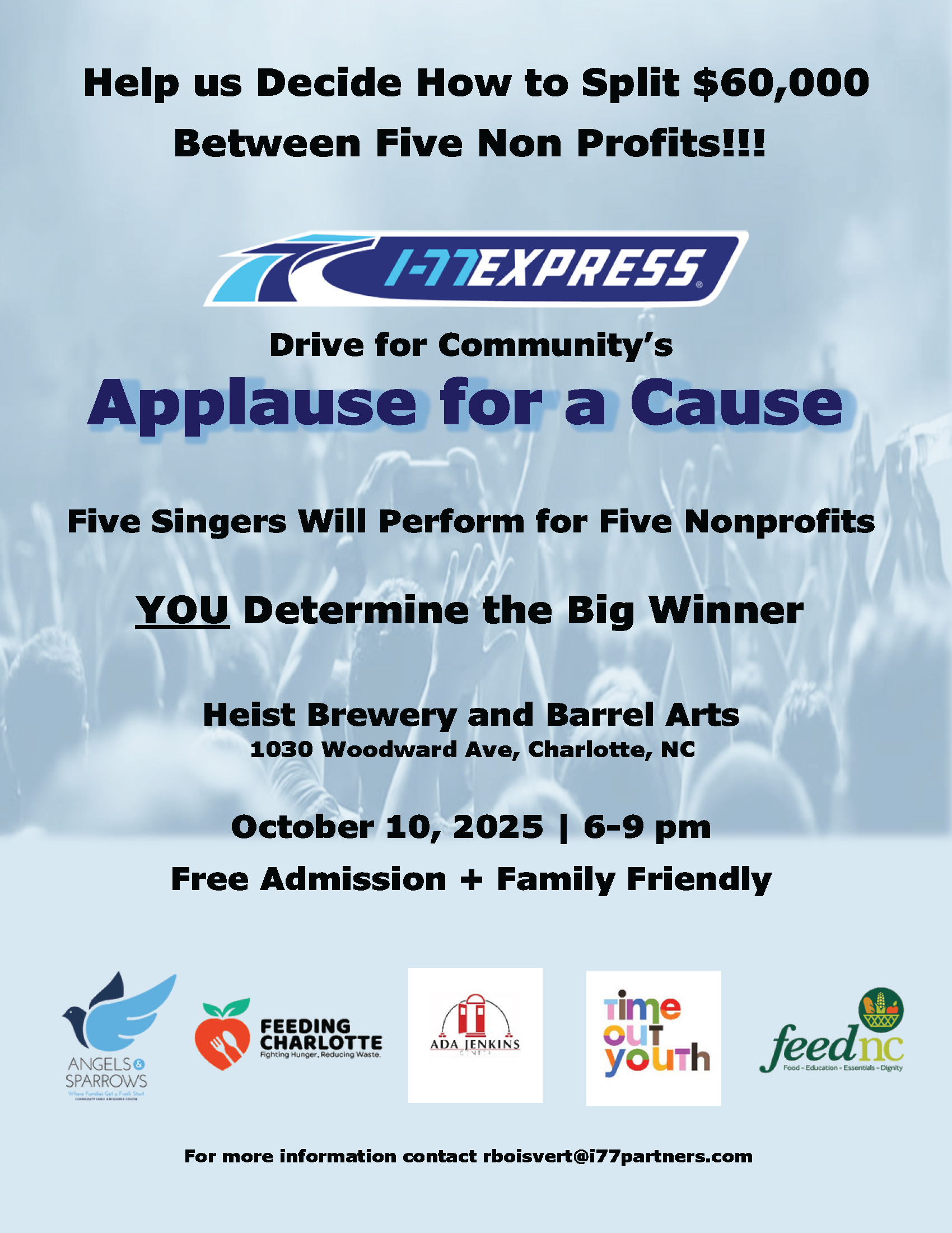 Applause for a Cause